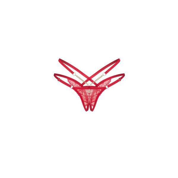 Matildea string ouvert Rouge